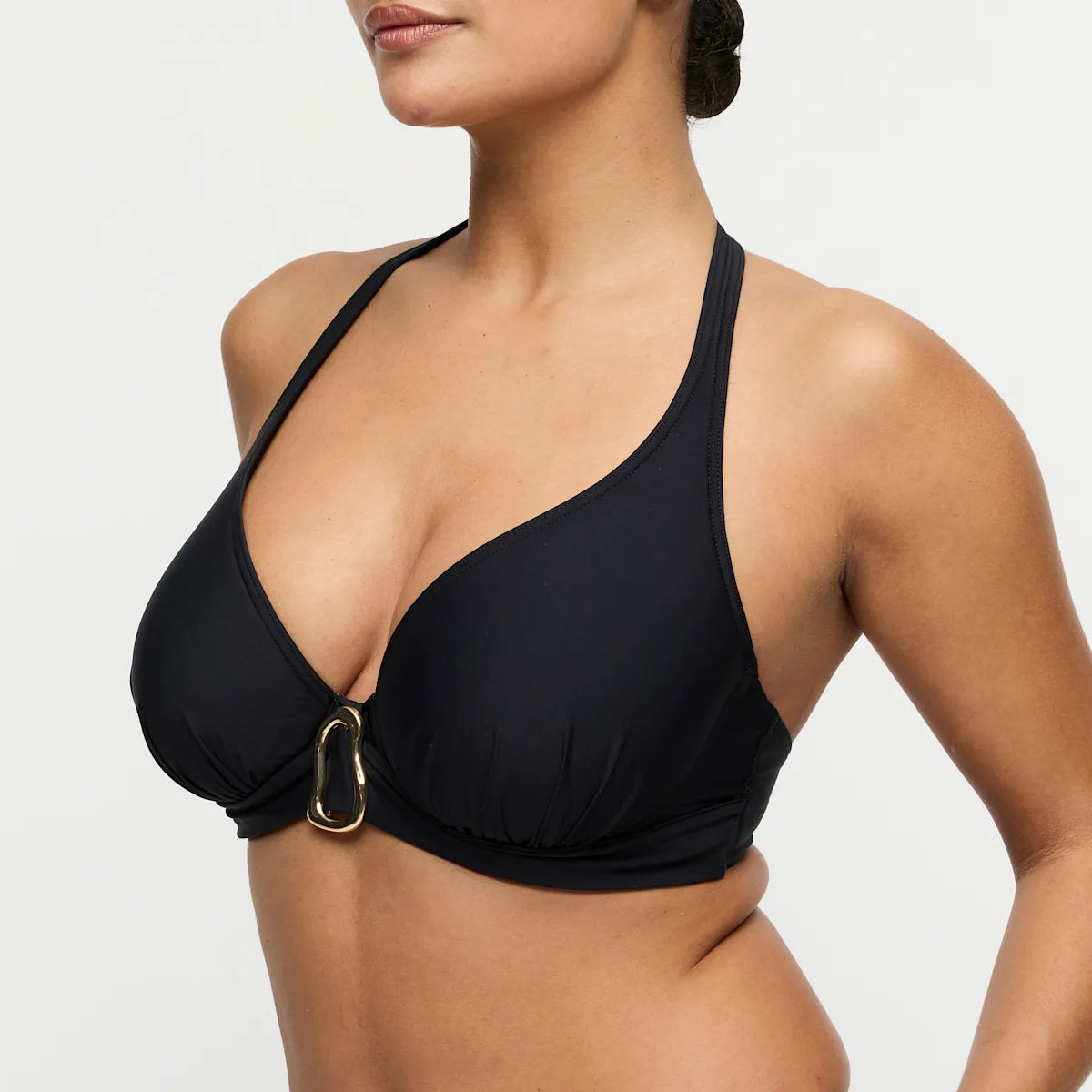 PrimaDonna Swim UVITA padded plunge bikini top
