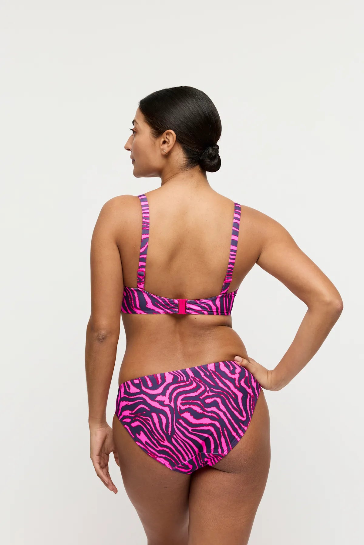 PrimaDonna Swim MALABO bikini briefs rio hot pink zebra