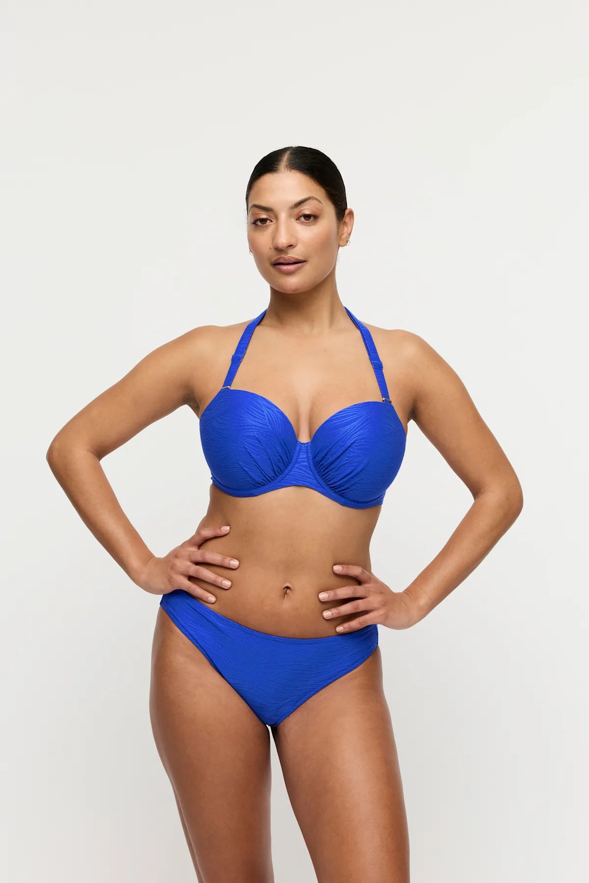 PrimaDonna Swim MANTAS padded balcony bikini top electric blue