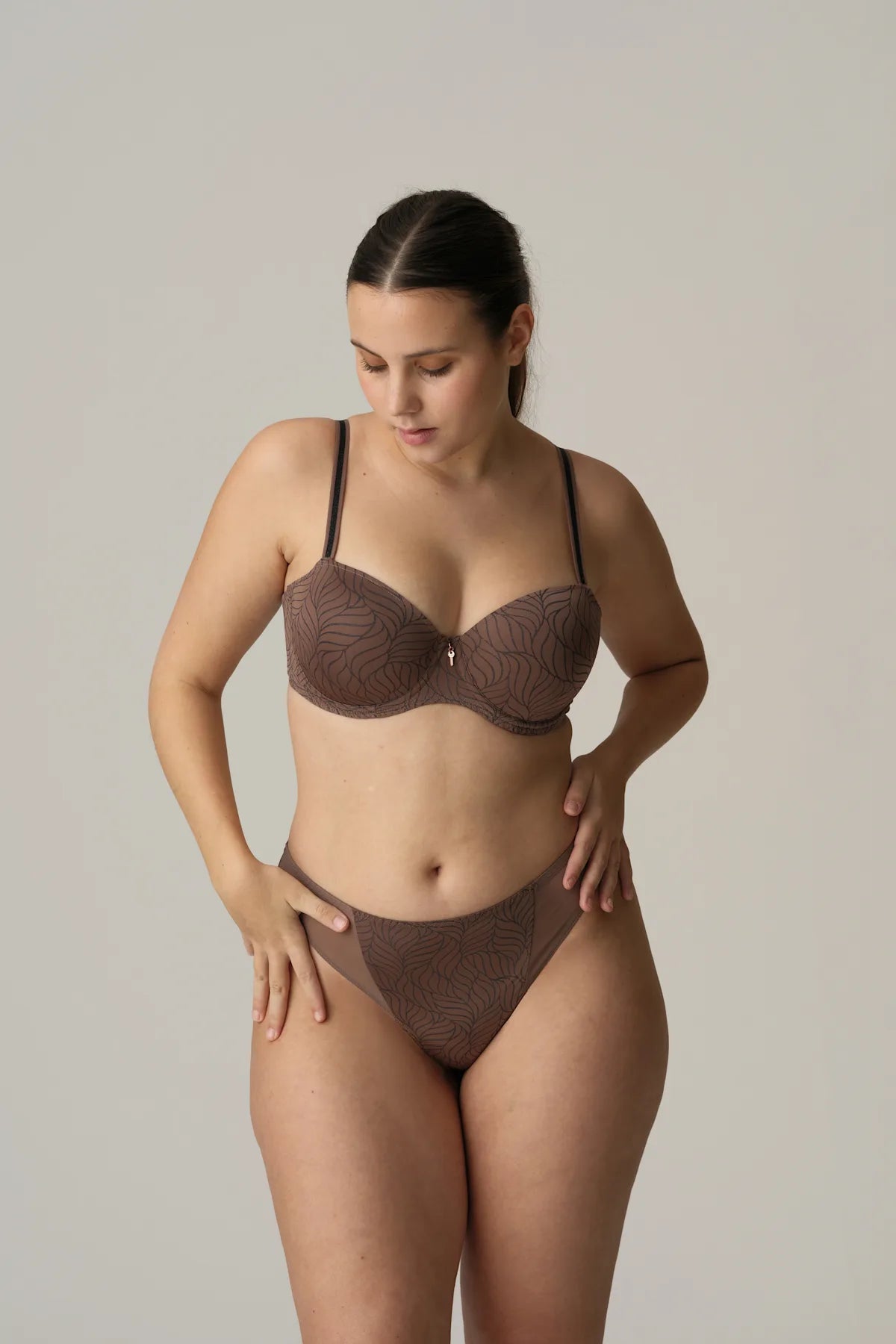 PrimaDonna Twist AJUSCO padded balcony bra Caribe Taupe