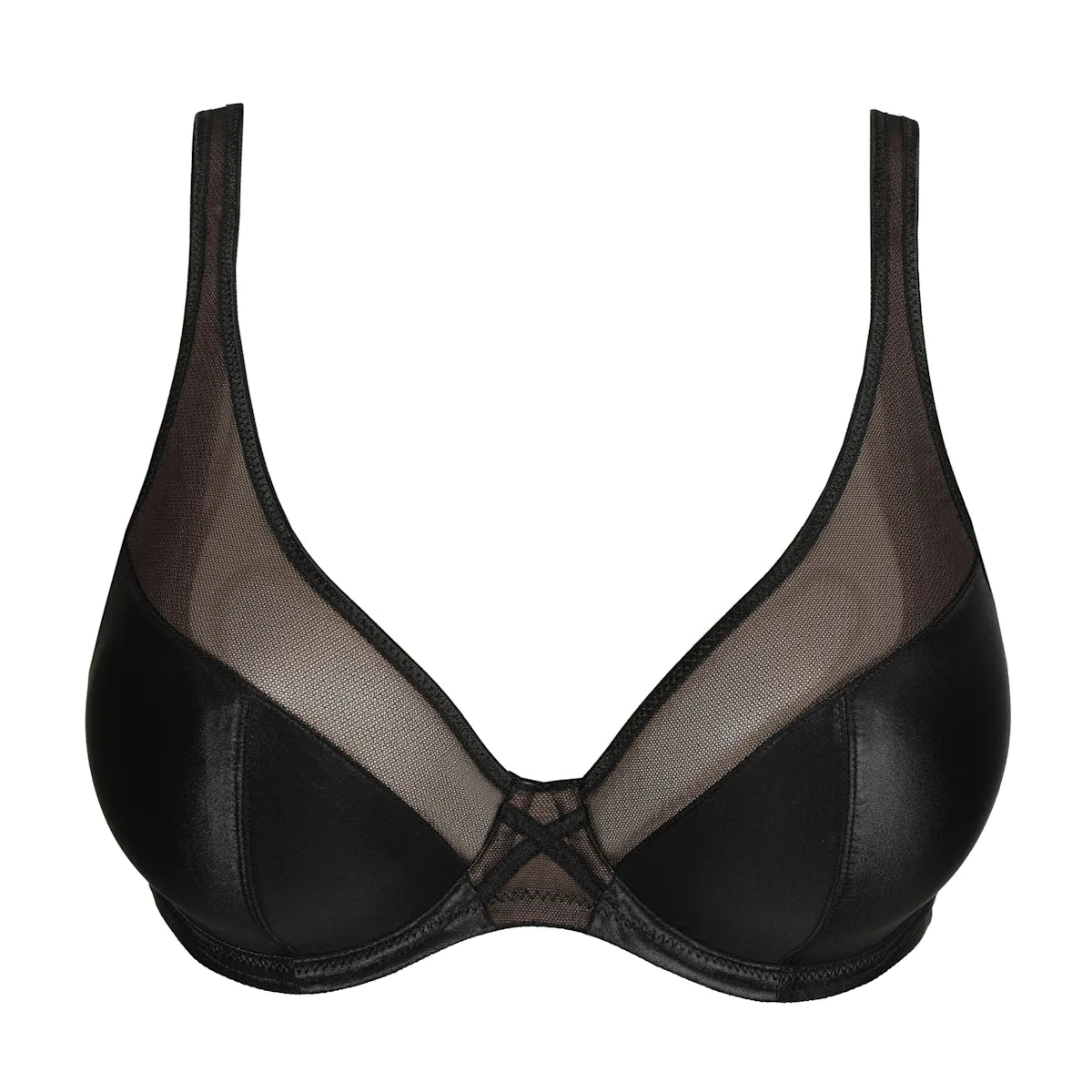 PrimaDonna Twist ZIPOLITE half padded plunge bra black