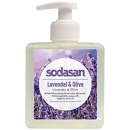 Håndsæbe flydende lavendel/oliven