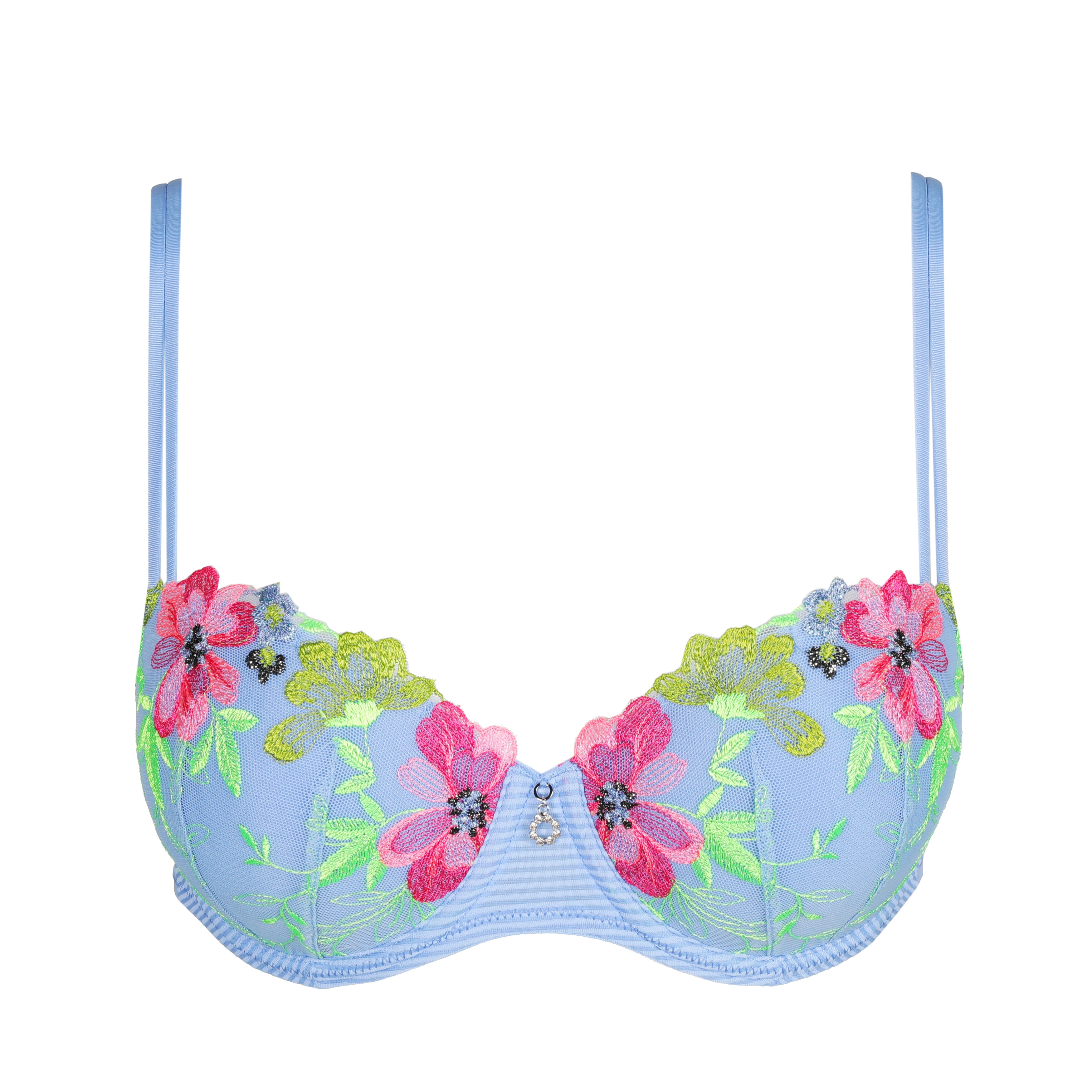 Marie Jo ODILLY padded balcony bra Santorini Blue