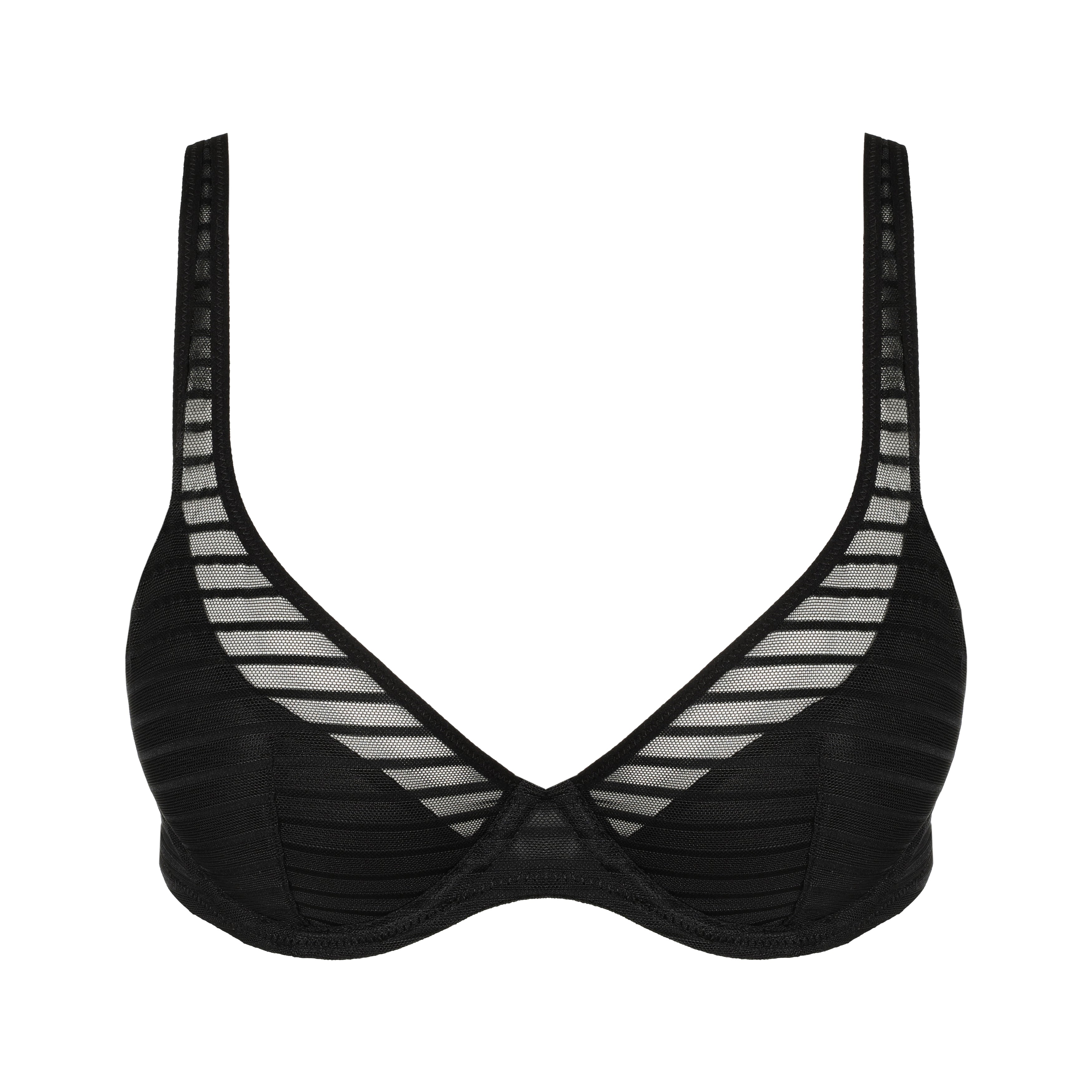 Marie Jo BASYL half padded plunge bra black