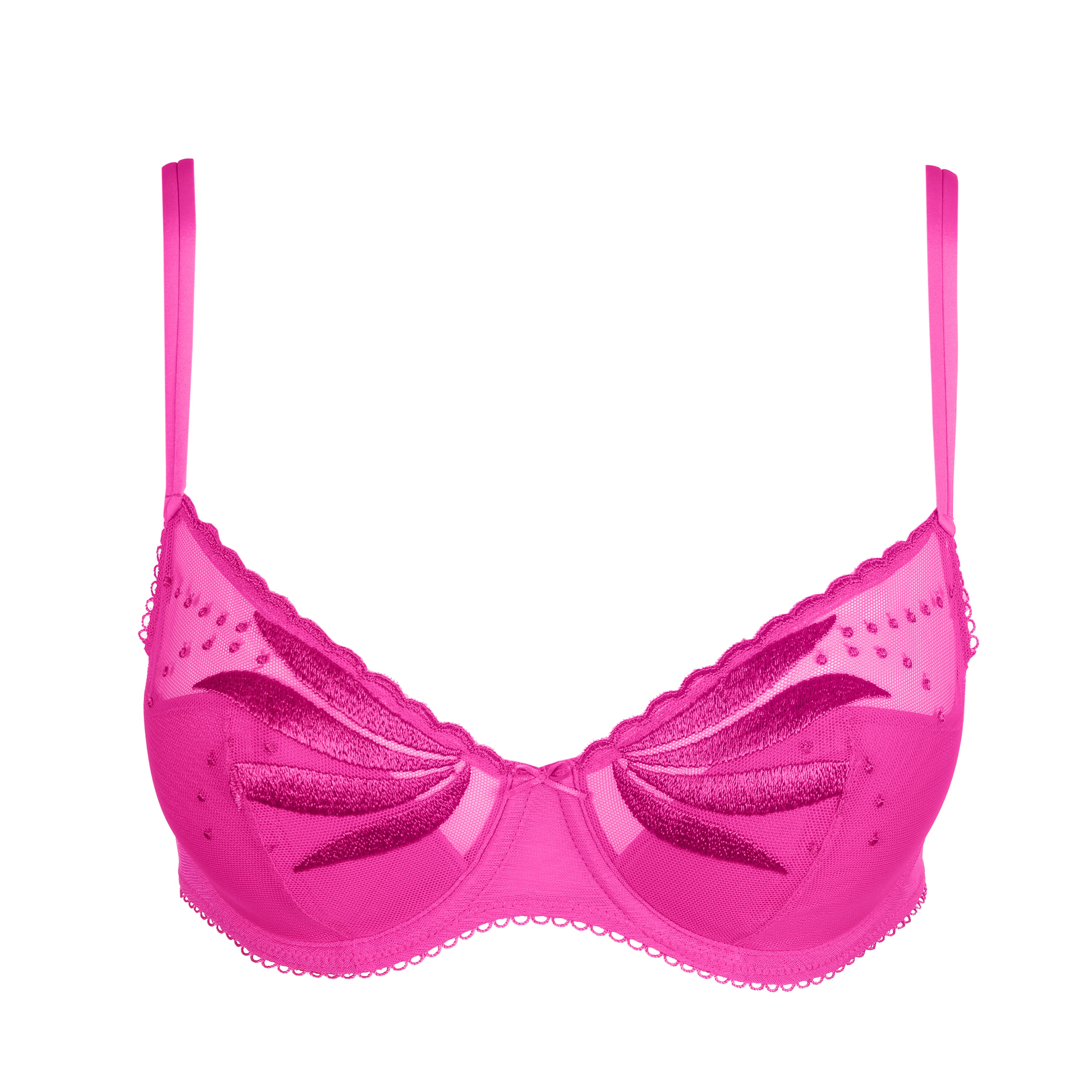 Marie Jo ETOILE half padded plunge bra cactus flower