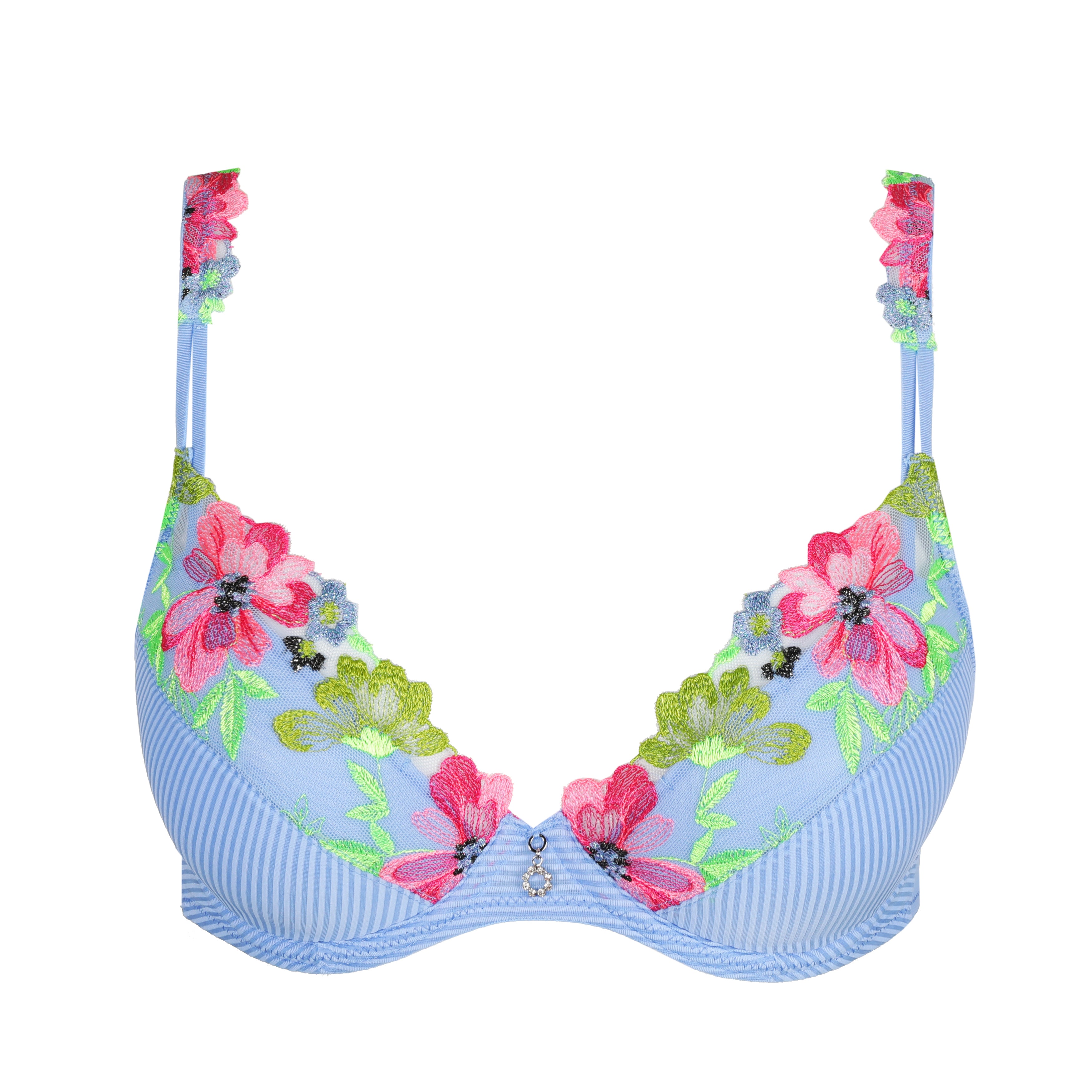 Marie Jo ODILLY push-up bra removable pads Santorini Blue