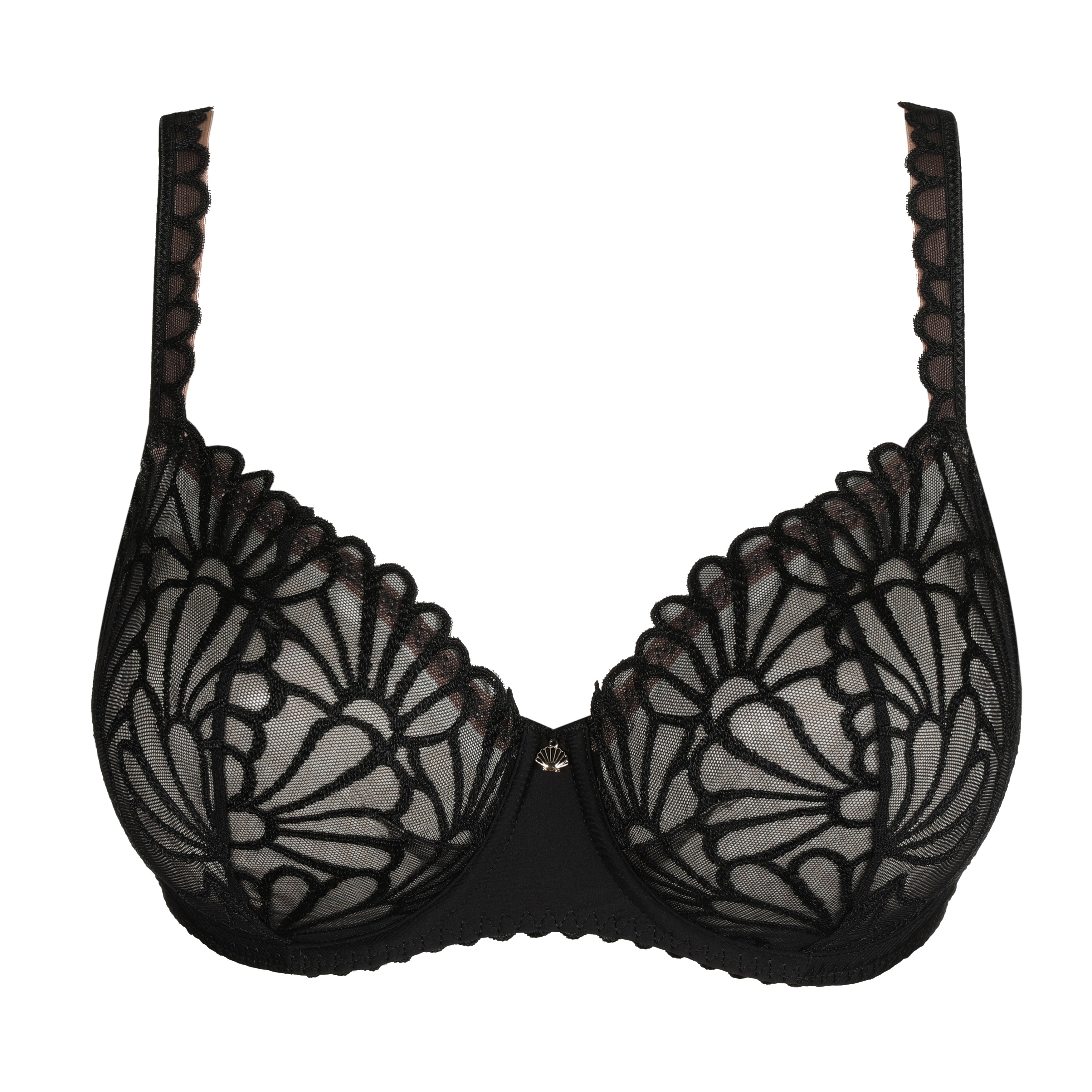 PrimaDonna GALLIPOLI balcony bra vertical seam black